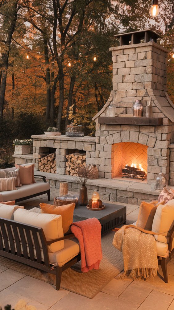 Outdoor Living Rooms Ideas for Every Budget: From Covered Patios to Pools and Rustic Fireplaces