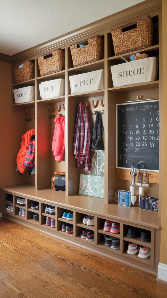 Modern Mudroom Ideas for Entryway Organization with Stylish, Functional and Budget-Friendly Designs