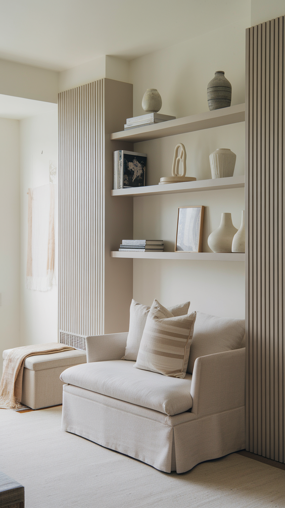 Cozy and Modern Family Room Designs Ideas for Small Spaces with Fireplace and Sectional Sofa