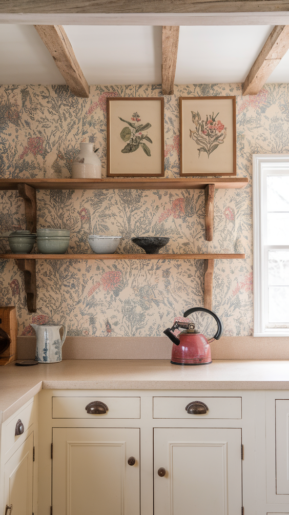 Cottage Core Kitchen Ideas for a Whimsical, Cozy, and Vintage-Inspired Cooking and Dining Space