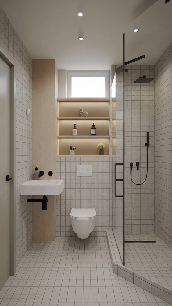 Basement Bathroom Ideas That Make the Most of Small Spaces and Low Ceilings