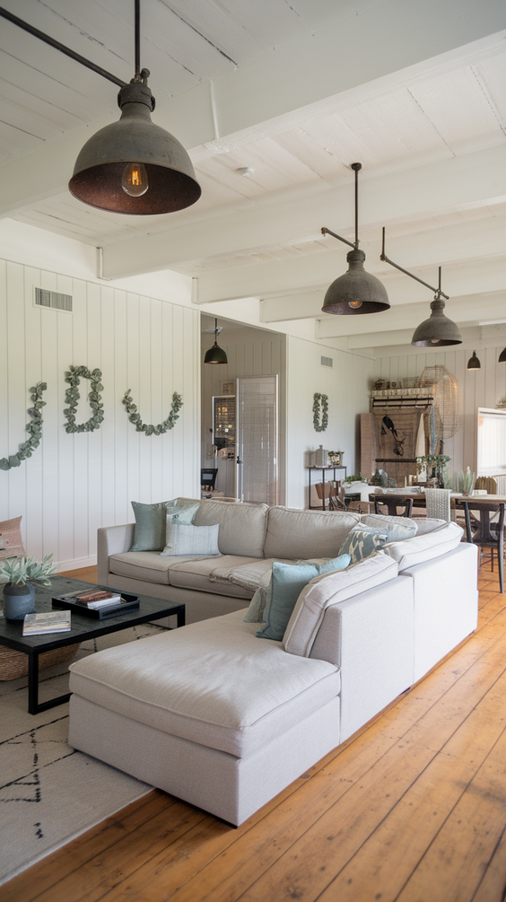 Farmhouses Living Room Ideas with Rustic and Modern Charm for Every Style and Space