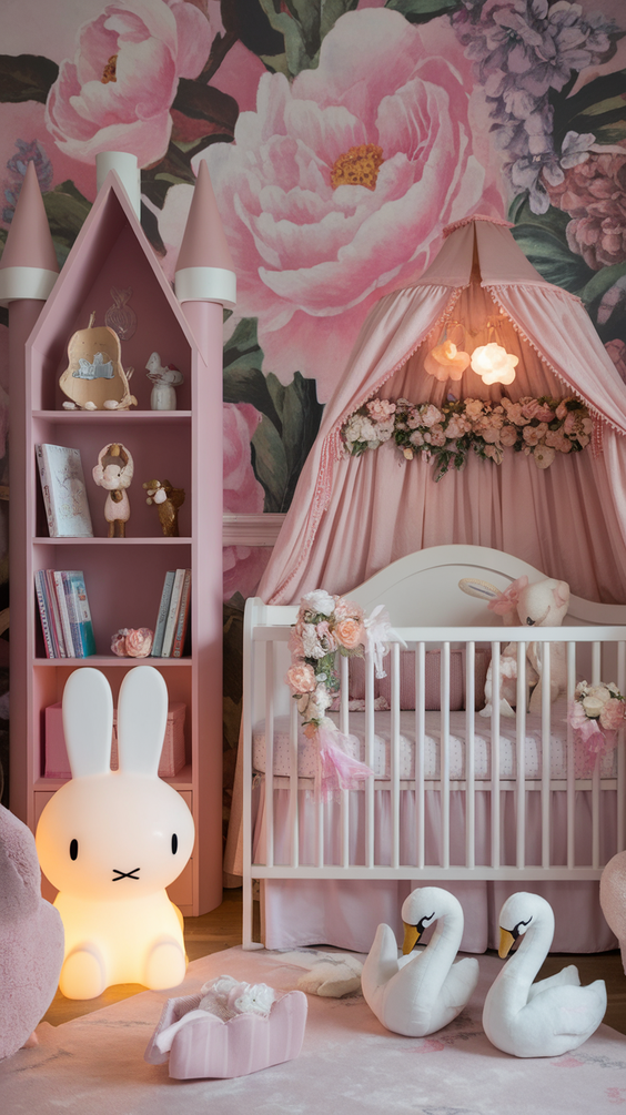 Soft and Sweet Girls Nursery Ideas for Creating a Cozy and Stylish First Room
