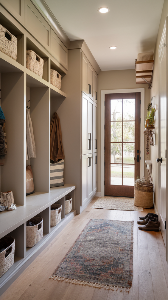 Stylish Mudroom Entryway Ideas: Benches, Storage, Decor & Flooring That Impress