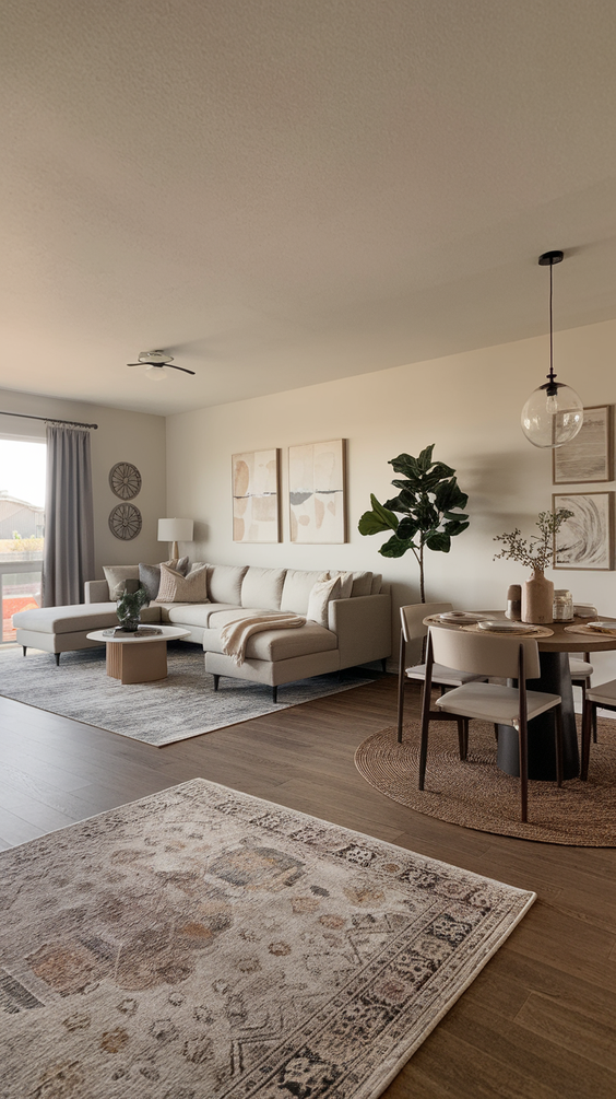 Interior Design Tips for Stylish Rectangle Living Room Layouts with Fireplace and TV