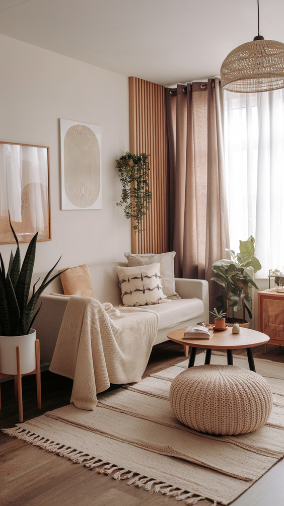 Small Living Room Design Ideas with Modern Luxury, Japandi, and Minimalist Touches