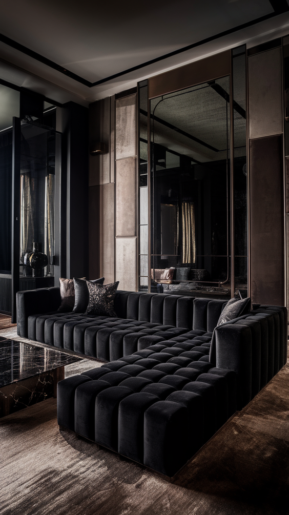 Cozy and Modern Family Room Designs Ideas for Small Spaces with Fireplace and Sectional Sofa