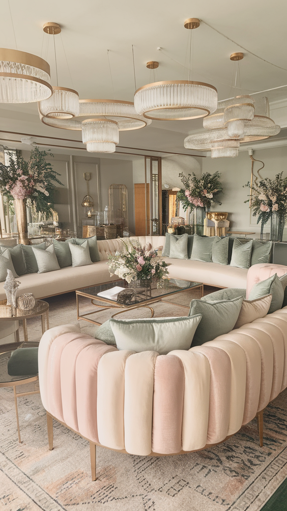 Living Room Color Schemes for Modern Homes: Grey, Blue, Sage Green, Beige, and Olive Green