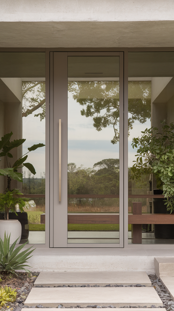 Modern Entryway Design Ideas for Stylish Apartments with Functional Furniture and Decor