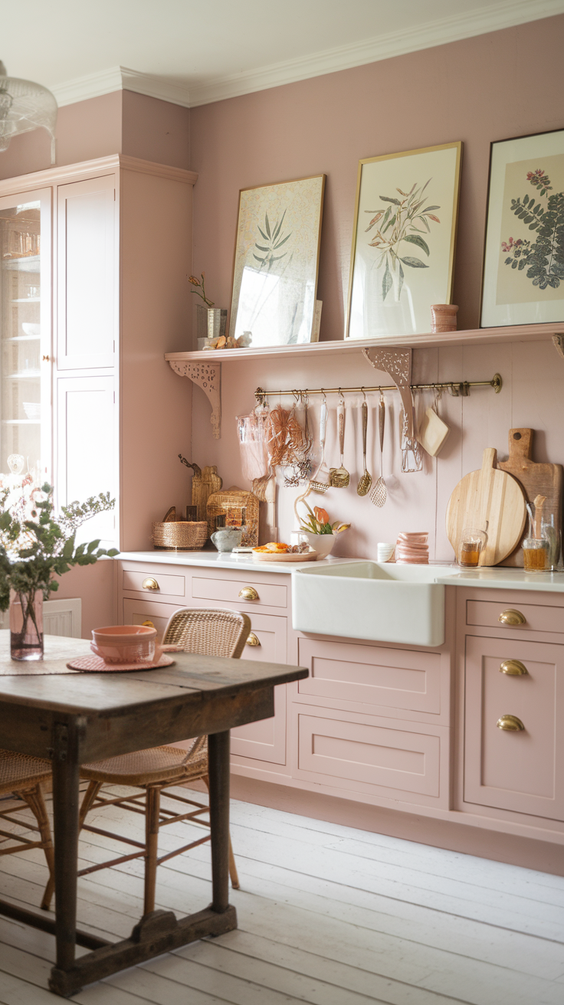 Cottage Core Kitchen Ideas for a Whimsical, Cozy, and Vintage-Inspired Cooking and Dining Space