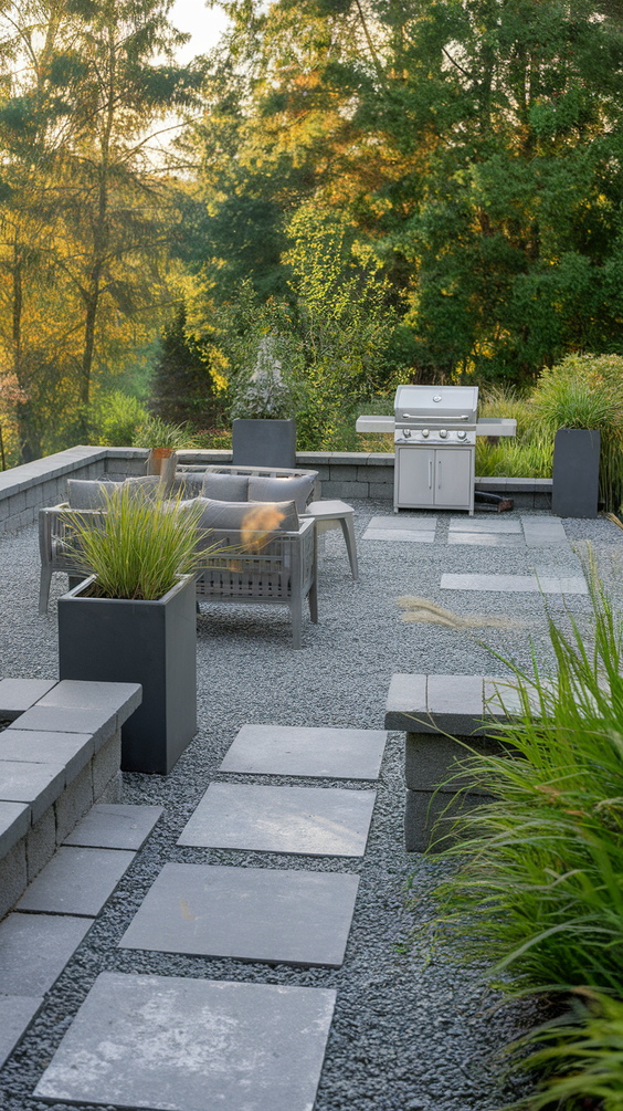 Outdoor BBQ Area in Garden Ideas: Stylish Designs for Comfort, Seating, and Dining