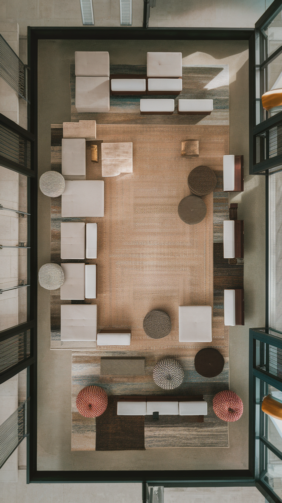 Interior Design Tips for Stylish Rectangle Living Room Layouts with Fireplace and TV