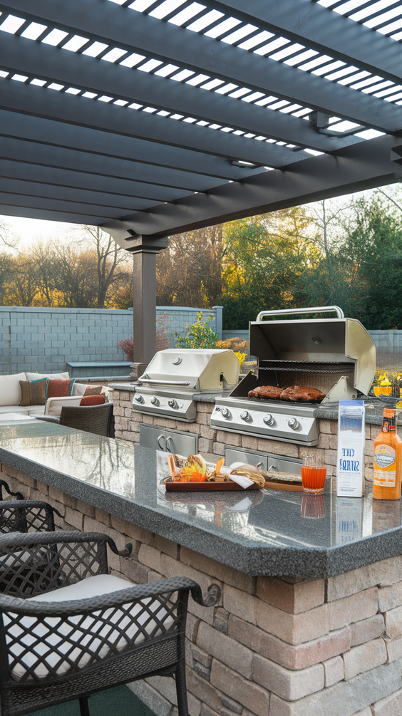 DIY Outdoor Bar Ideas for Backyards on a Budget Using Pallet, Wood, and Built-In BBQ Features