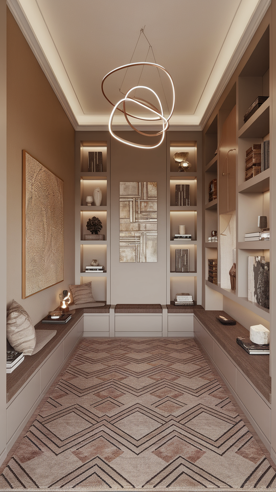 Interior Design Tips for Stylish Rectangle Living Room Layouts with Fireplace and TV