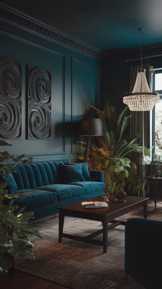 Moody Living Room Ideas: Modern, Rustic, and Boho Designs for a Dramatic Look