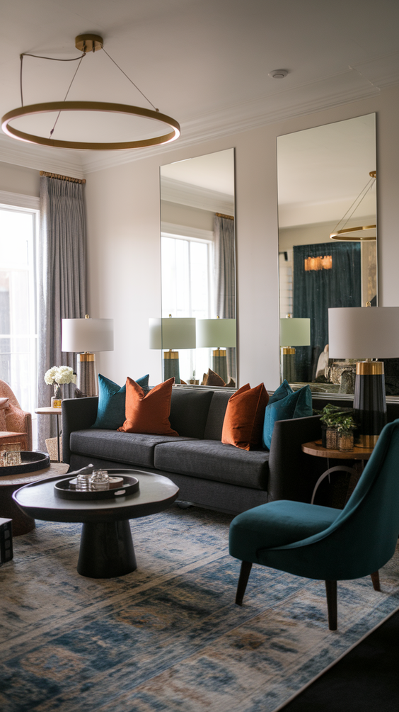 Living Room Color Schemes for Modern Homes: Grey, Blue, Sage Green, Beige, and Olive Green