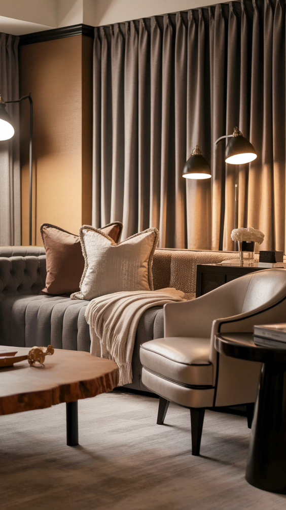 Small Living Room Design Ideas with Modern Luxury, Japandi, and Minimalist Touches