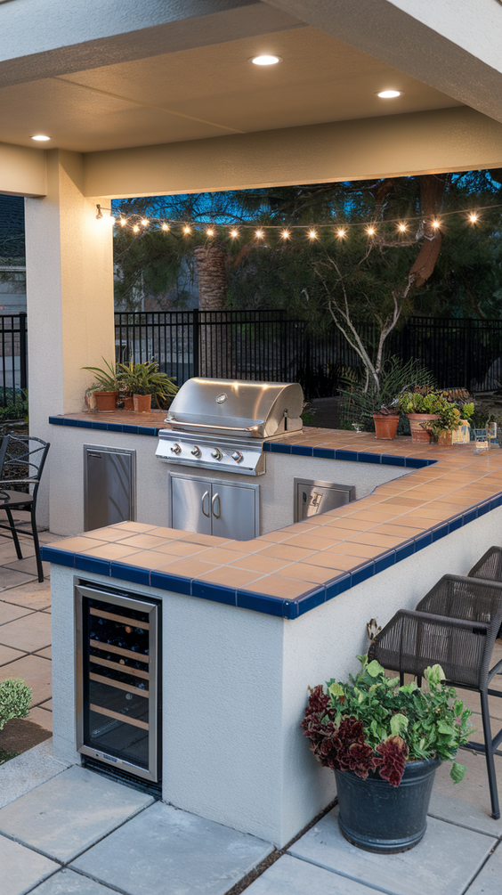 DIY Outdoor Bar Ideas for Backyards on a Budget Using Pallet, Wood, and Built-In BBQ Features