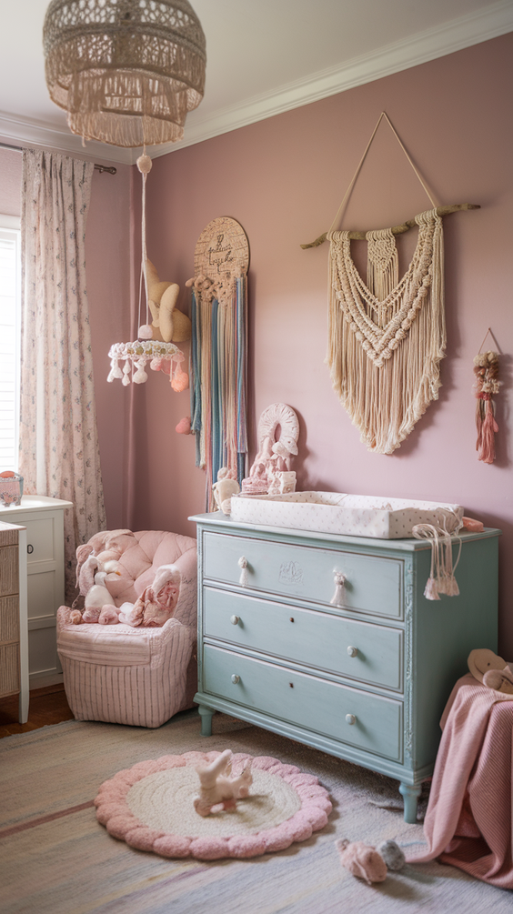 Soft and Sweet Girls Nursery Ideas for Creating a Cozy and Stylish First Room