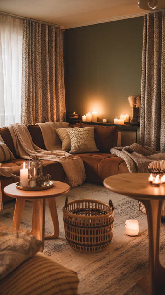 Living Room Color Schemes for Modern Homes: Grey, Blue, Sage Green, Beige, and Olive Green