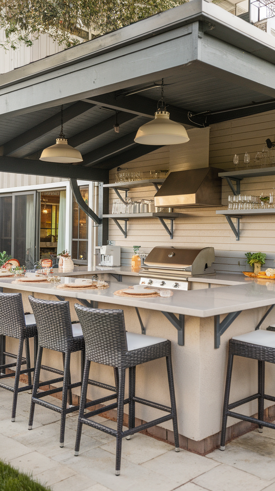 Stylish and Practical Outdore Kitchen Ideas for Every Backyard and Budget