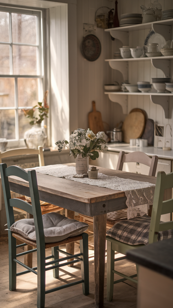 Cottage Core Kitchen Ideas for a Whimsical, Cozy, and Vintage-Inspired Cooking and Dining Space