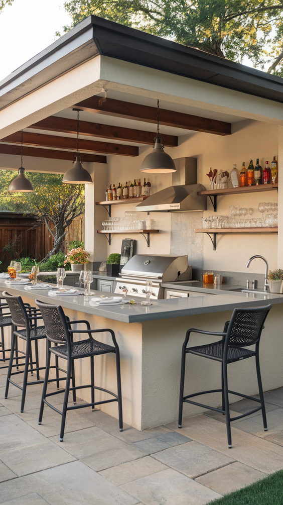 Stylish and Practical Outdore Kitchen Ideas for Every Backyard and Budget
