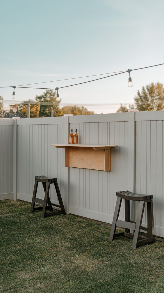 DIY Outdoor Bar Ideas for Backyards on a Budget Using Pallet, Wood, and Built-In BBQ Features