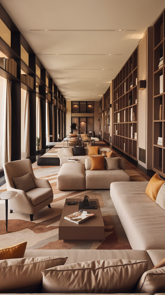 Interior Design Tips for Stylish Rectangle Living Room Layouts with Fireplace and TV