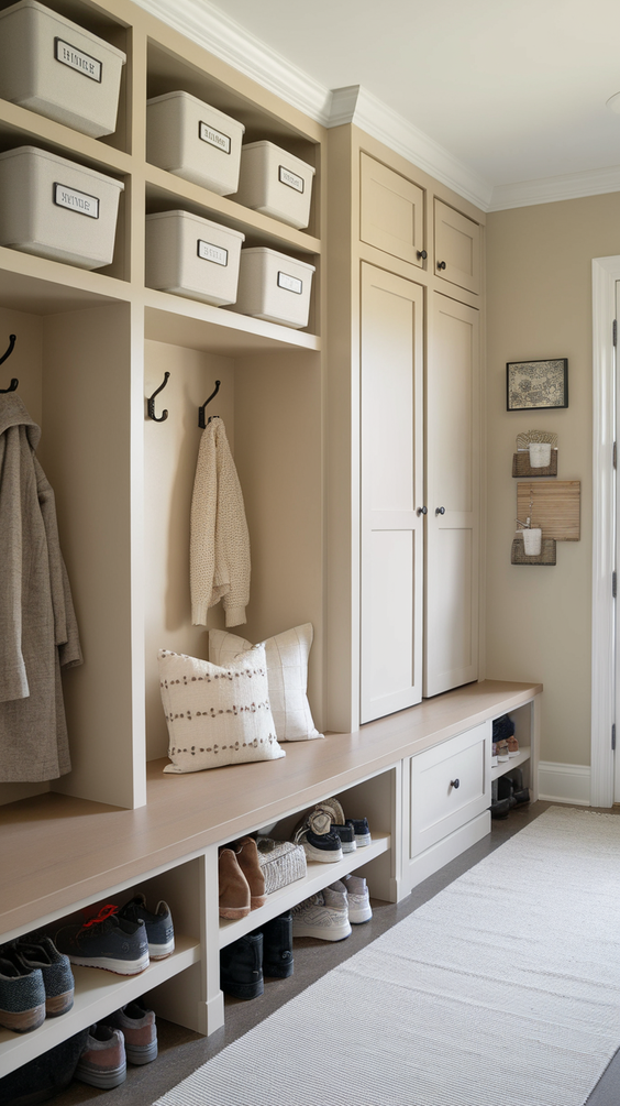 Stylish Mudroom Entryway Ideas: Benches, Storage, Decor & Flooring That Impress