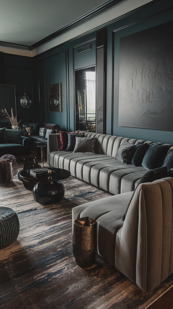 Moody Living Room Ideas: Modern, Rustic, and Boho Designs for a Dramatic Look