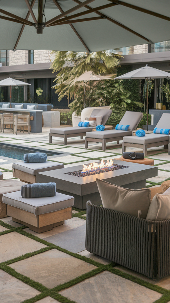 Outdoor Living Rooms Ideas for Every Budget: From Covered Patios to Pools and Rustic Fireplaces