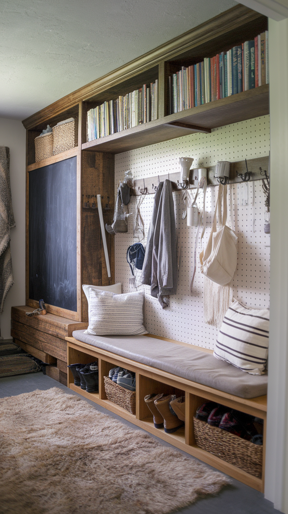 Modern Mudroom Ideas for Entryway Organization with Stylish, Functional and Budget-Friendly Designs