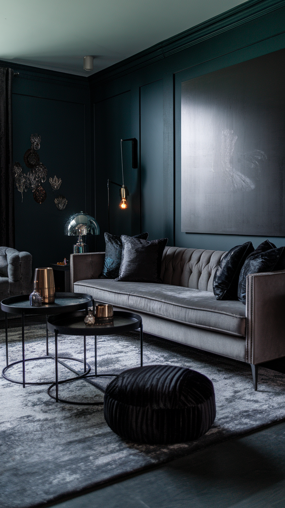 Moody Living Room Ideas: Modern, Rustic, and Boho Designs for a Dramatic Look