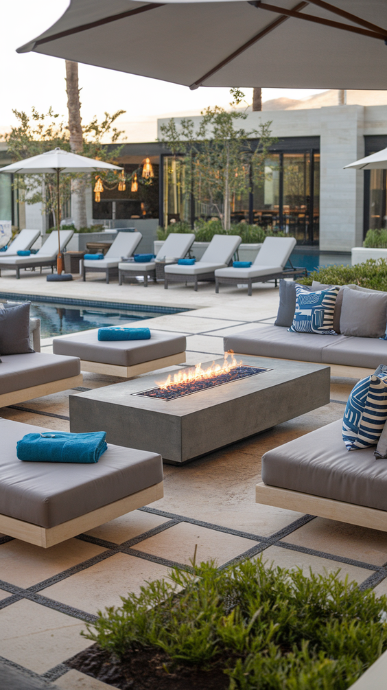 Outdoor Living Rooms Ideas for Every Budget: From Covered Patios to Pools and Rustic Fireplaces