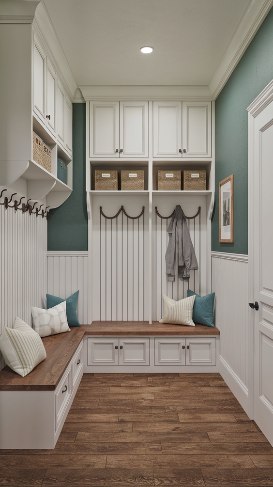 Stylish Mudroom Entryway Ideas: Benches, Storage, Decor & Flooring That Impress