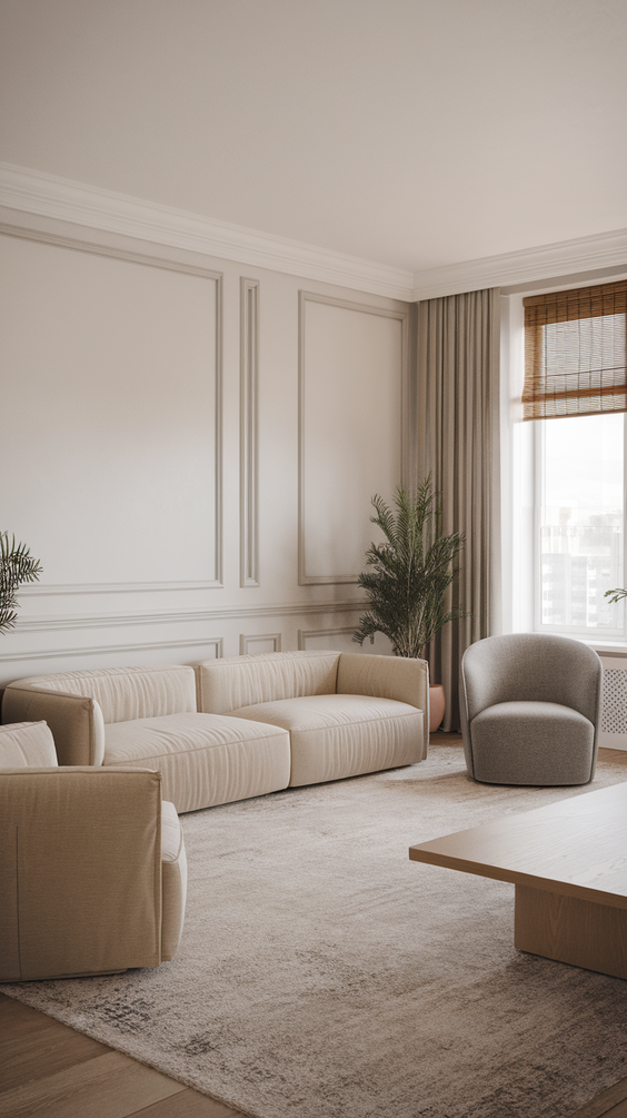 Living Room Color Schemes for Modern Homes: Grey, Blue, Sage Green, Beige, and Olive Green