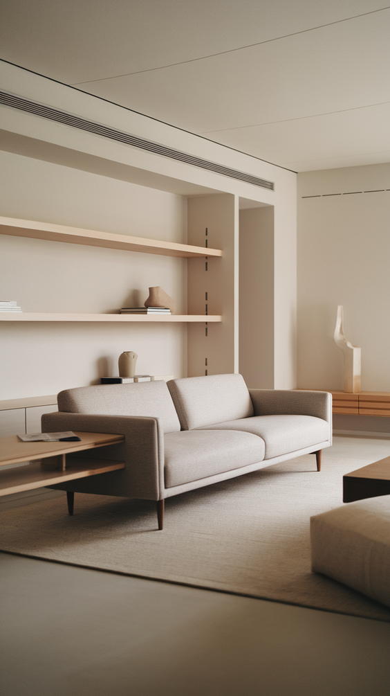 Mid Century Moderns Living Room Ideas with Cozy, Boho, and Scandinavian Interior Design Touches