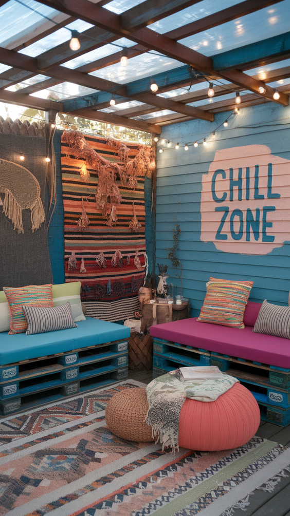 Outdoor Living Rooms Ideas for Every Budget: From Covered Patios to Pools and Rustic Fireplaces