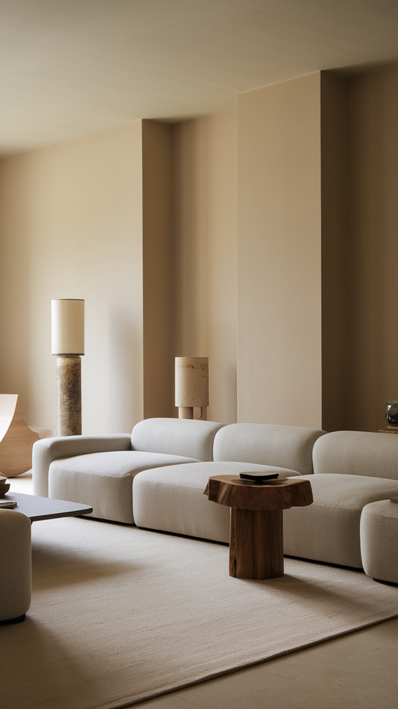 Cozy and Modern Family Room Designs Ideas for Small Spaces with Fireplace and Sectional Sofa