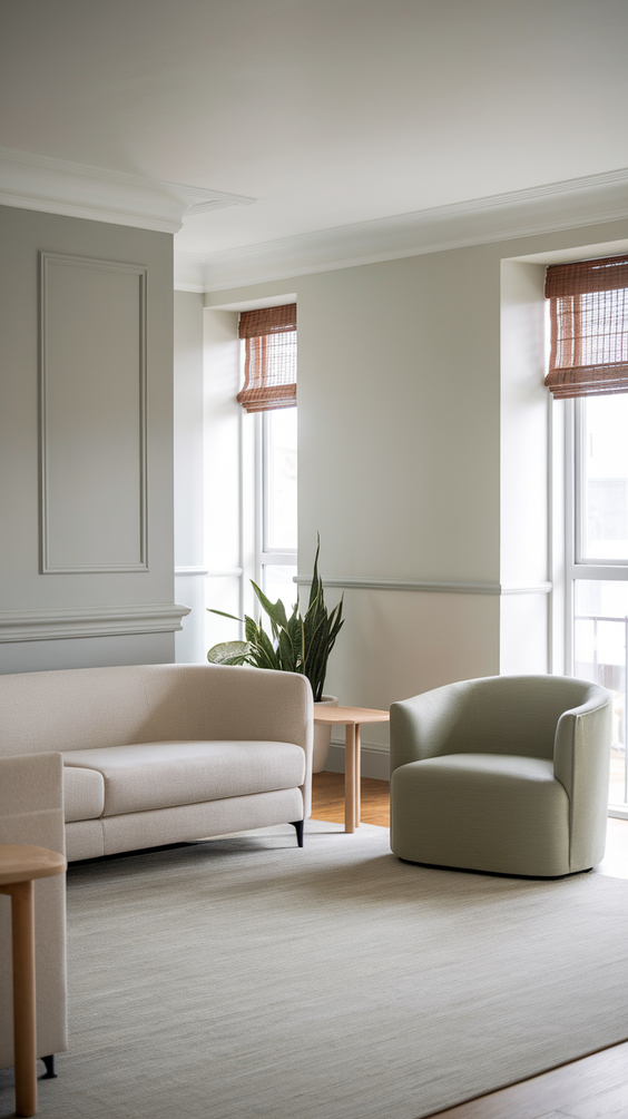 Living Room Color Schemes for Modern Homes: Grey, Blue, Sage Green, Beige, and Olive Green