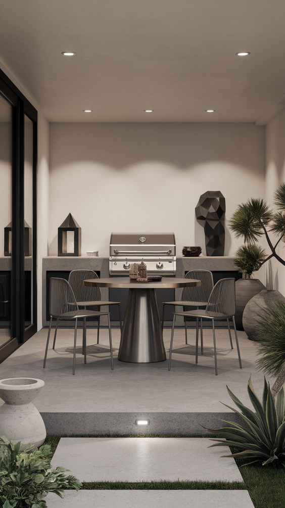 Outdoor BBQ Area in Garden Ideas: Stylish Designs for Comfort, Seating, and Dining