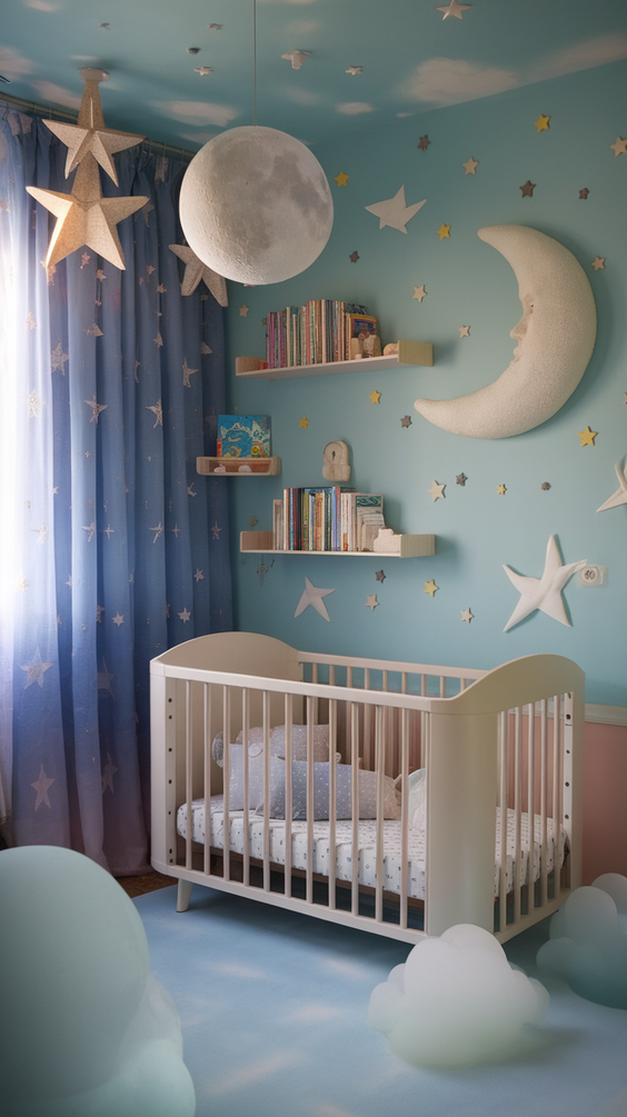 Themed Nursery Ideas for Every Style: Cloud, Sky, Dinosaur, Puppy, and More