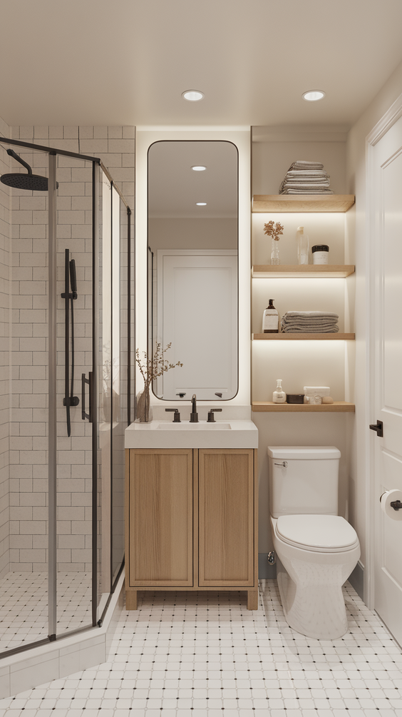 Basement Bathroom Ideas That Make the Most of Small Spaces and Low Ceilings
