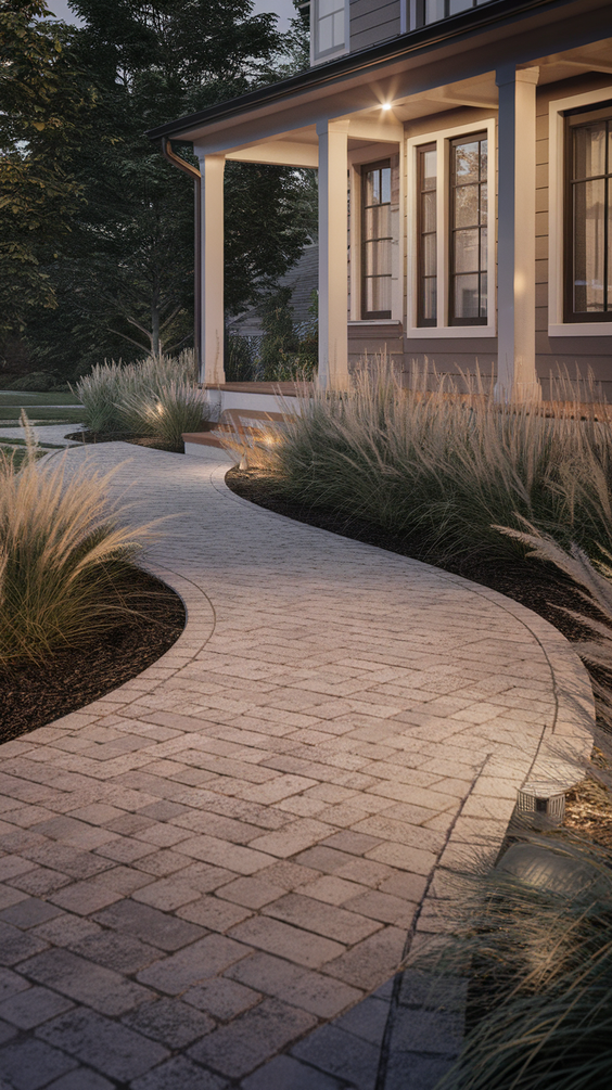 Modern Driveway Ideas That Elevate Curb Appeal with Concrete, Stones, and Smart Lighting