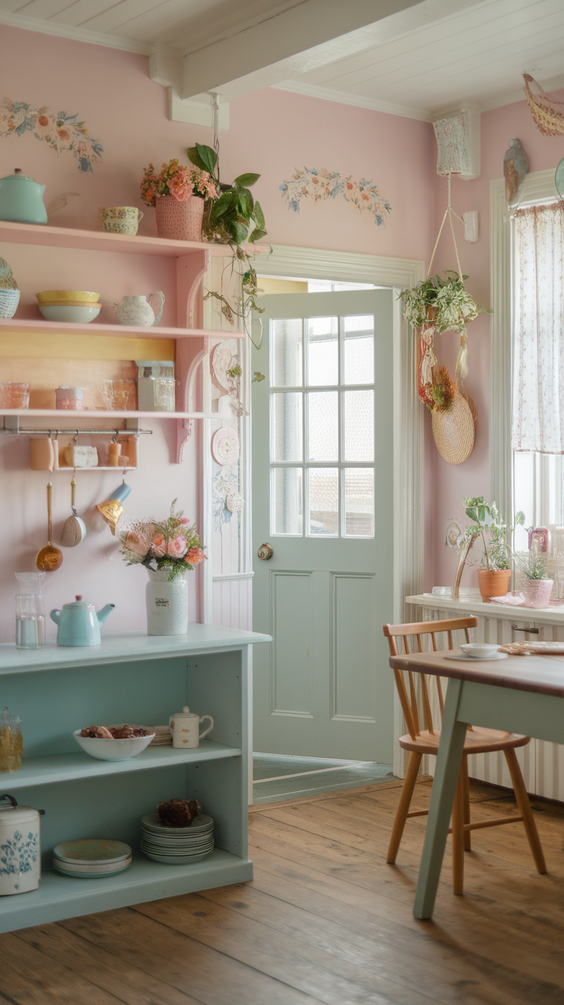Cottage Core Kitchen Ideas for a Whimsical, Cozy, and Vintage-Inspired Cooking and Dining Space