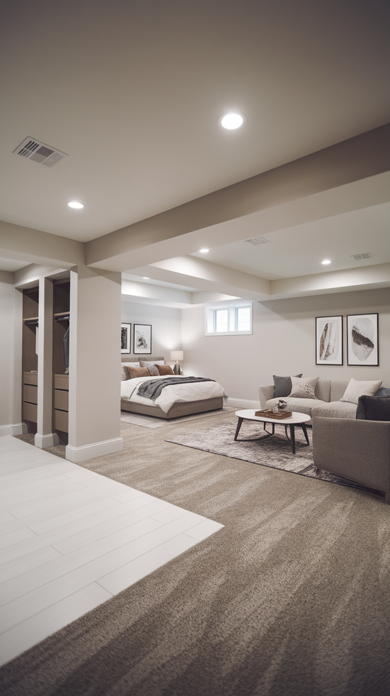 Affordable Basement Remodel Ideas for Small Spaces, Dark Corners, and Split-Level Layouts