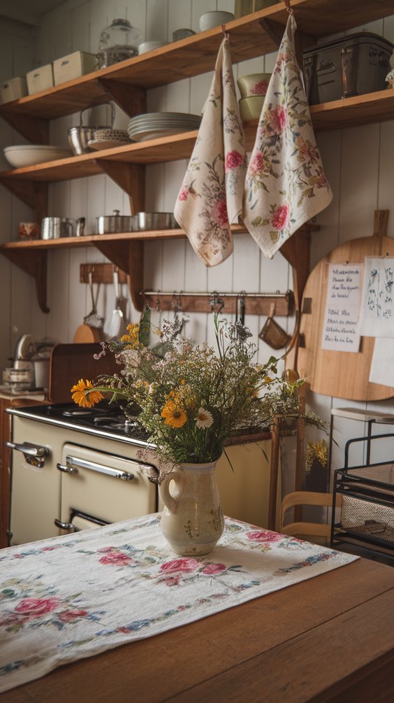 Cottage Core Kitchen Ideas for a Whimsical, Cozy, and Vintage-Inspired Cooking and Dining Space