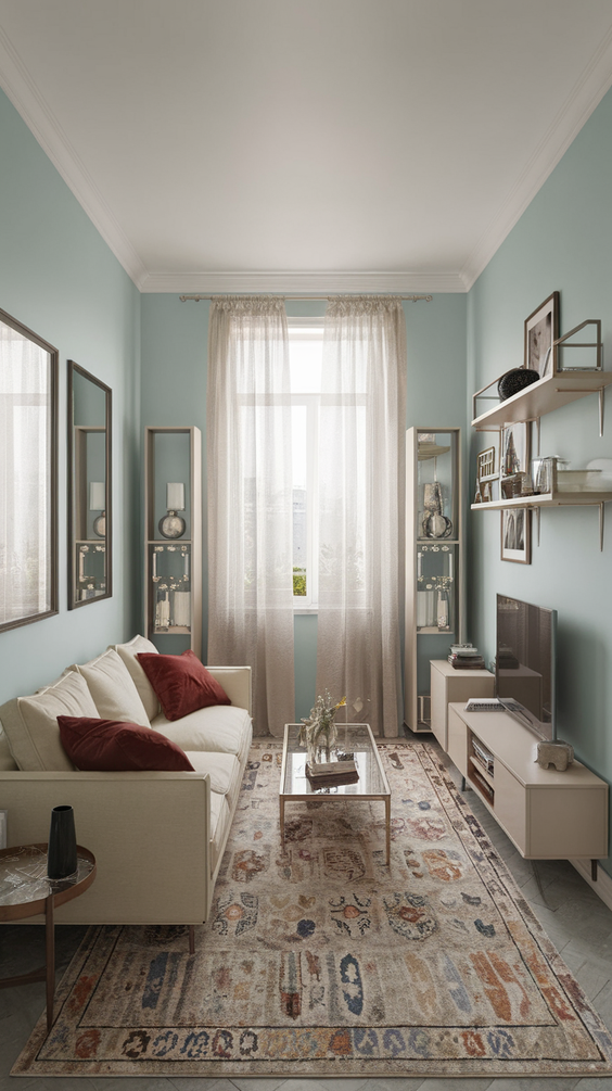 Living Room Color Schemes for Modern Homes: Grey, Blue, Sage Green, Beige, and Olive Green