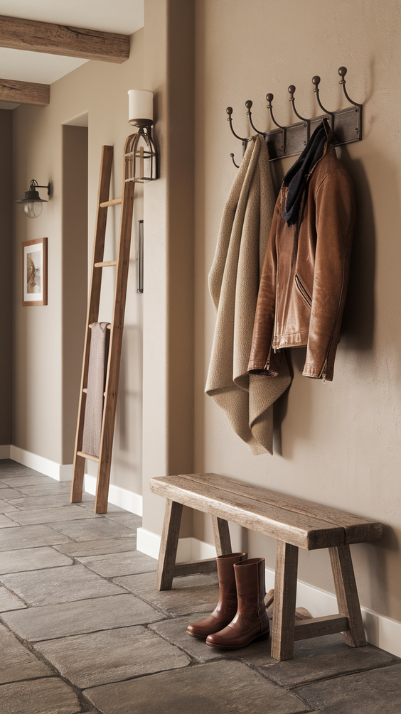 Modern Entryway Design Ideas for Stylish Apartments with Functional Furniture and Decor